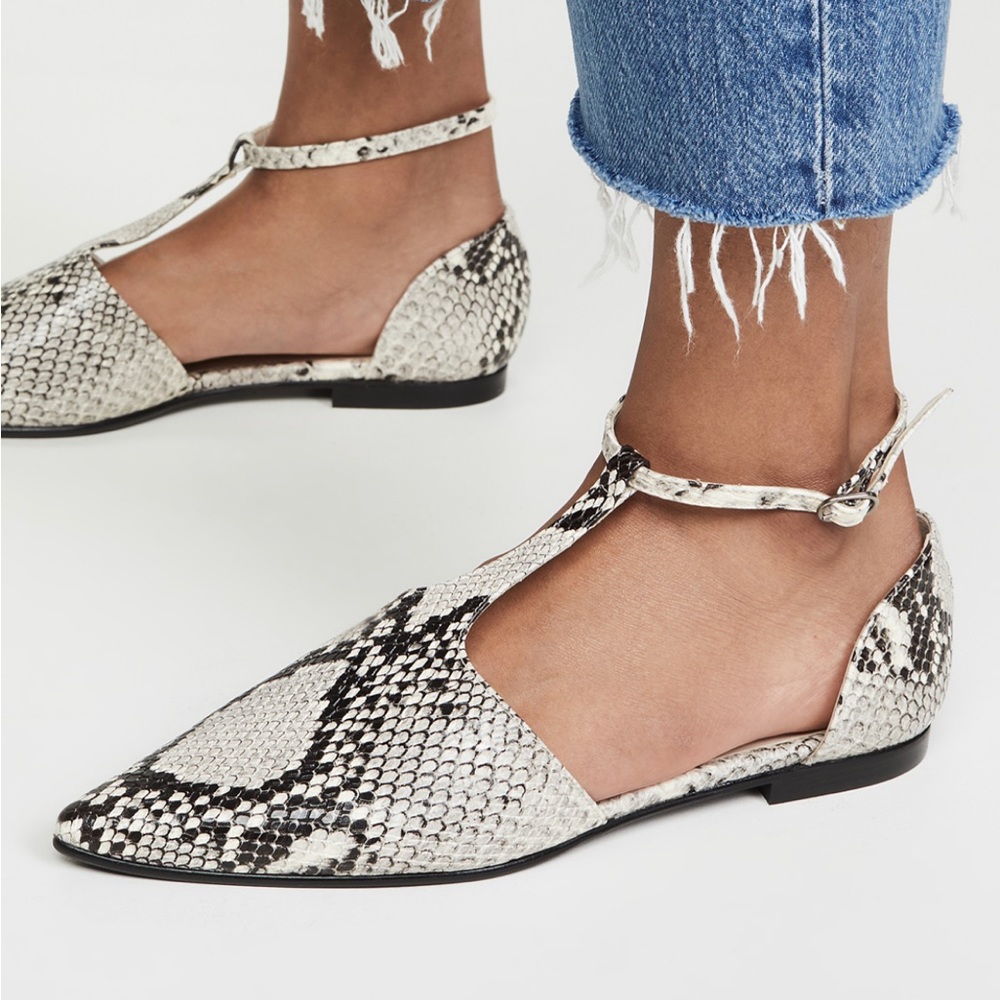 COPY - Freda Salvador Snakeprint Flats